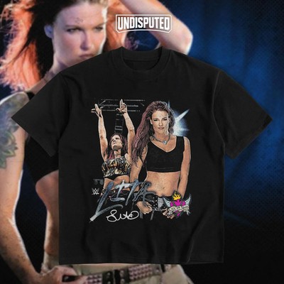 Lita ''The Extreme Queen'' Heavy Cotton WWE T-shirt - Team Xtreme Punk Rock Fan