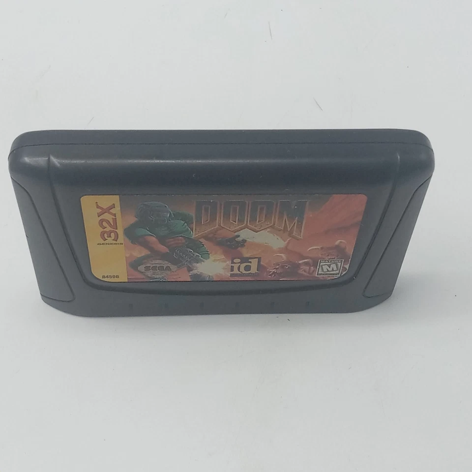 Doom Sega Genesis 32X Cartridge Only Untested - Image 4 of 4