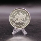 Vintage 1985 A-Mark Liberty Eagle Bell One Troy Ounce 999 Fine Silver SPOT