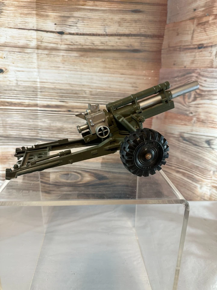 Vintage Marx Lumar Green Howitzer Firing Cannon Special Forces Plastic Toy - Image 3 of 4