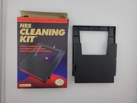 Nintendo NES System Cleaning Kit Box & Cart Only