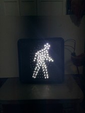 Señal de cruce de tráfico peatonal cruce peatonal luz señal LEOTEK