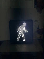 Pedestrian Traffic Crossing Sign Crosswalk Walk Light Signal LEOTEK