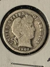 1902 Barber Dime