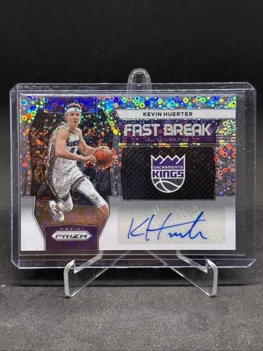2023-24 Panini Prizm Fast Break Prizm Auto Kevin Huerter #FB-KHS Kings