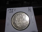 1951 - ND - Canada silver 50 cent - Canadian half dollar