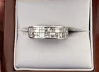 Gregory Jewellers 18ct WG 750 Diamond Band 1.20ct + Valuation $10000-60 Diamonds