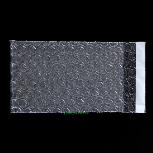 105 PCS Clear Bubble Packing Envelope Pouches Plastic Bag 4" x 6"_105 x 155+20mm - Picture 7 of 12