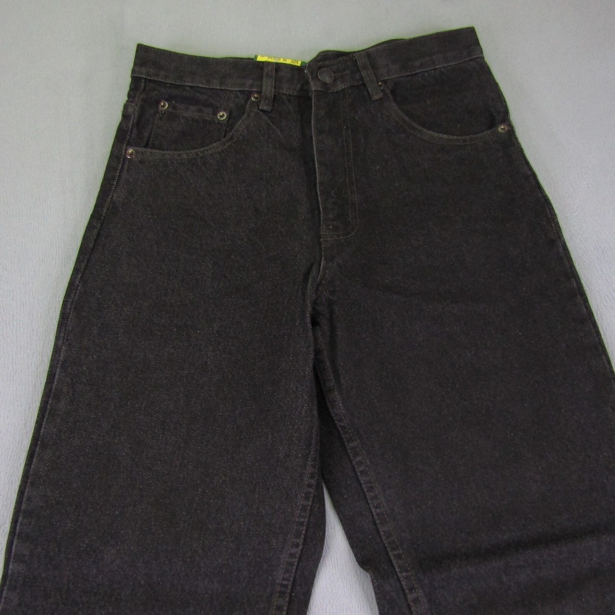 Vintage Solo Semore Jeans Men 28x30 Black Denim Baggy Vintage Solo Semore Jeans Men 28x30 Black Denim Baggy