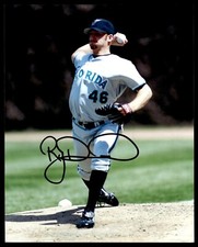 RYAN DEMPSTER SIGNED 8X10 PHOTO - FLORIDA MARLINS
