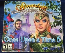 Brand New ~ Sealed ~ Amazing Hidden Object Once Upon a Games Time 6 PC