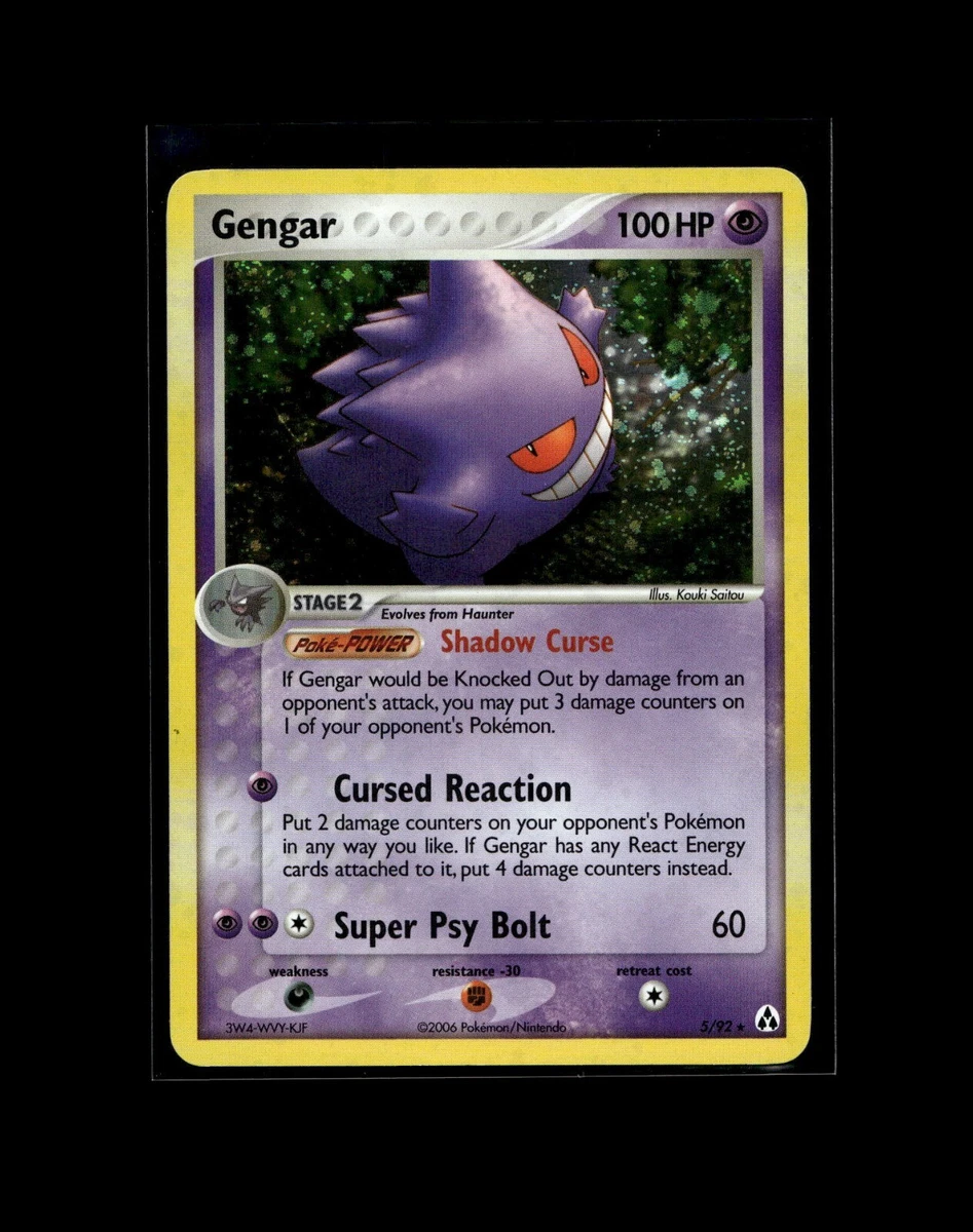 Gengar 5/92 Legend Maker for sale | eBay