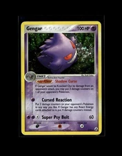 Gastly Haunter Gengar Pokemon Card! Holo/Reverse Holo EX VMAX V GX Rare Cards!