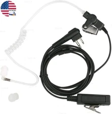 2-Wire Security Surveillance Kit Headset Earpiece Radio CP-150 CP-200
