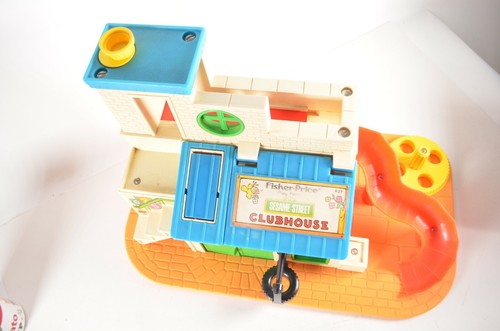 Casa club vintage Fisher Price Little People calle sésamo #937 - Imagen 9 de 9