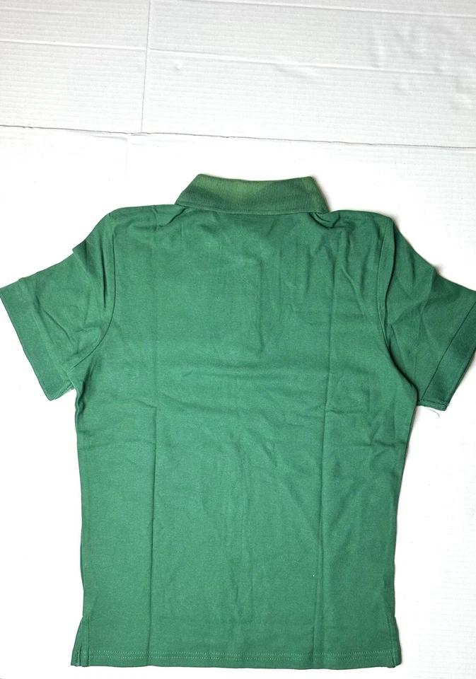 New Mudd Polo Tshirt Kids Girls Size Medium Green Vintage Y2K - Image 4 of 4