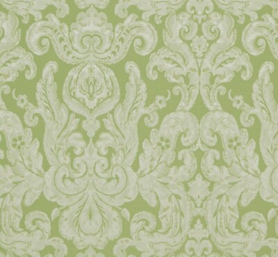 ZOFFANY GARDINENSTOFF DESIGN ''Brocatello Nuovo'' 3 METER PERIDOT GEWEBTES DESIGN