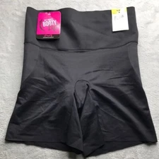 Maidenform Booty Lift Shorty Black Size Medium New
