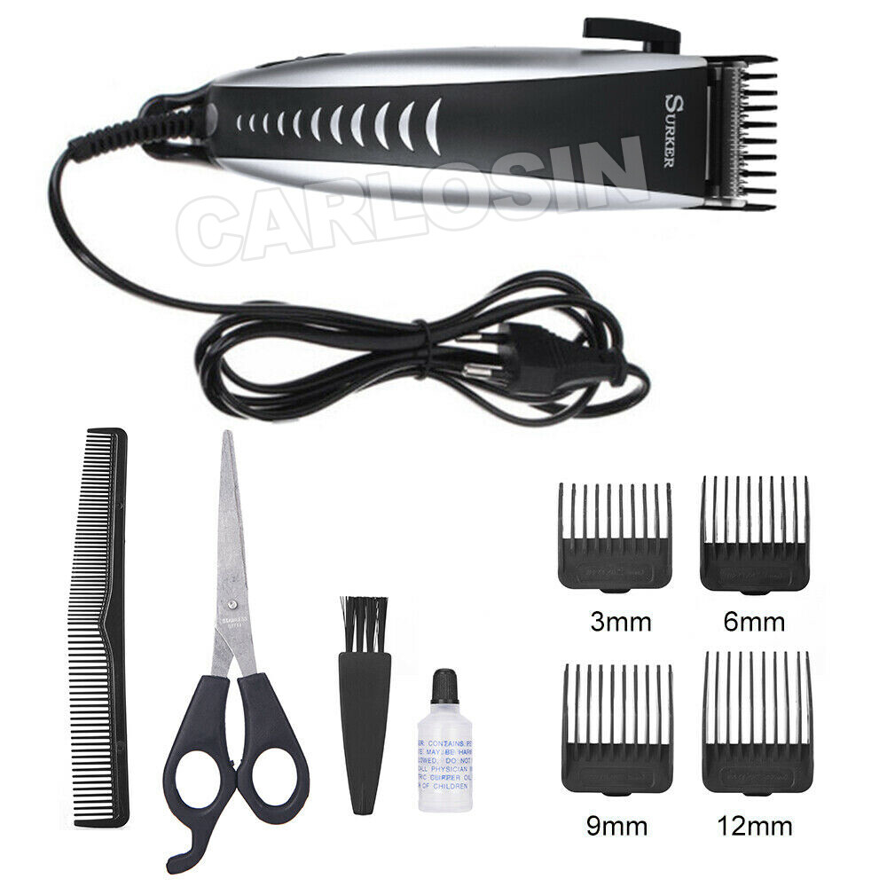 Electric Mens Hair Cut Comb Clipper Beard Trimmer Cutting Razor Shaver