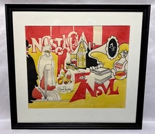 Vintage Original Byron Shrider (1899-1984) Watercolor Painting Nostalgia for Old