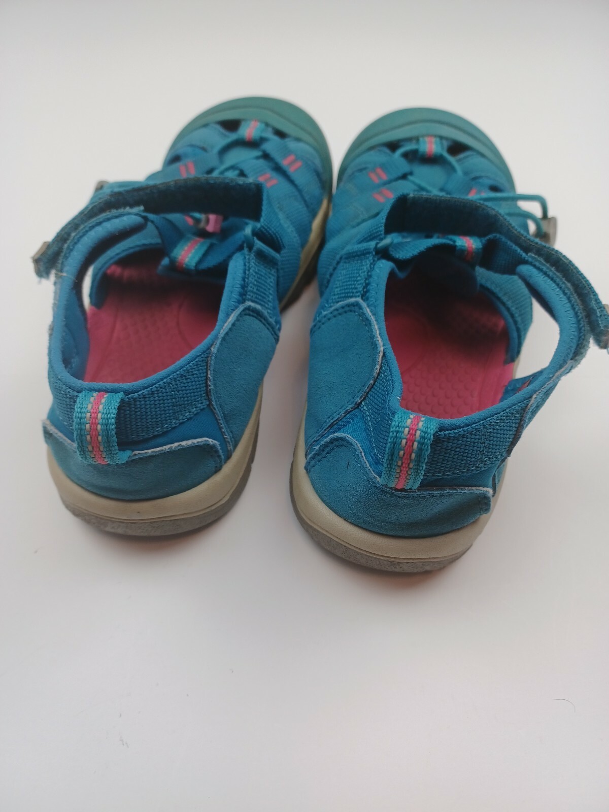 Sandali da trekking Keen Newport H2 donna taglia 5 impermeabili con coulisse blu rosa