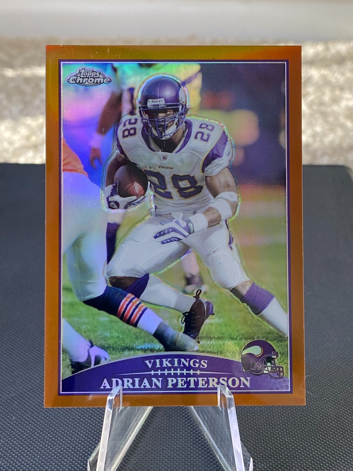 2009 Topps Chrome - Adrian Peterson #TC28 Copper Refractor /649