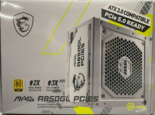 MSI - MAGA850GLPCIE5WT - MAG A850GL PCIE5 Power Supply - White