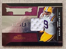 EARLY DOUCET 2008 PLAYOFF PRESTIGE PRESTIGIOUS PICKS GU JERSEY RC PURPLE /100