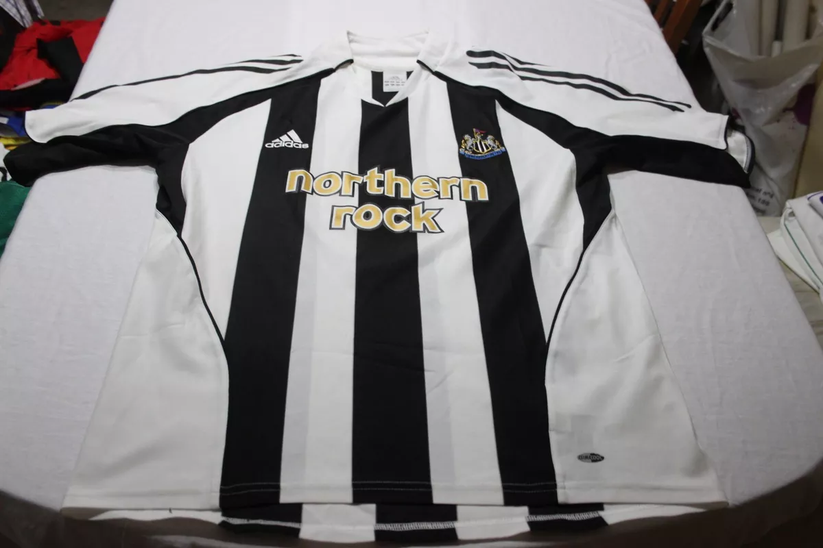 T Shirt Newcastle United Brand Adidas Size XL Northern Rock No 10 Owen Shirt