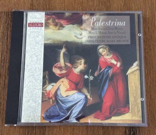 Brown Mark Palestrina - Masses (CD) - Afbeelding 1 van 2
