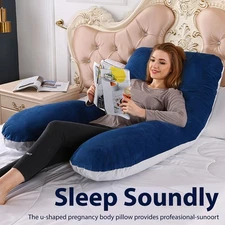Pregnancy Pillows U Shaped Full Body Maternity Pillow for Pregnant Support Sleep