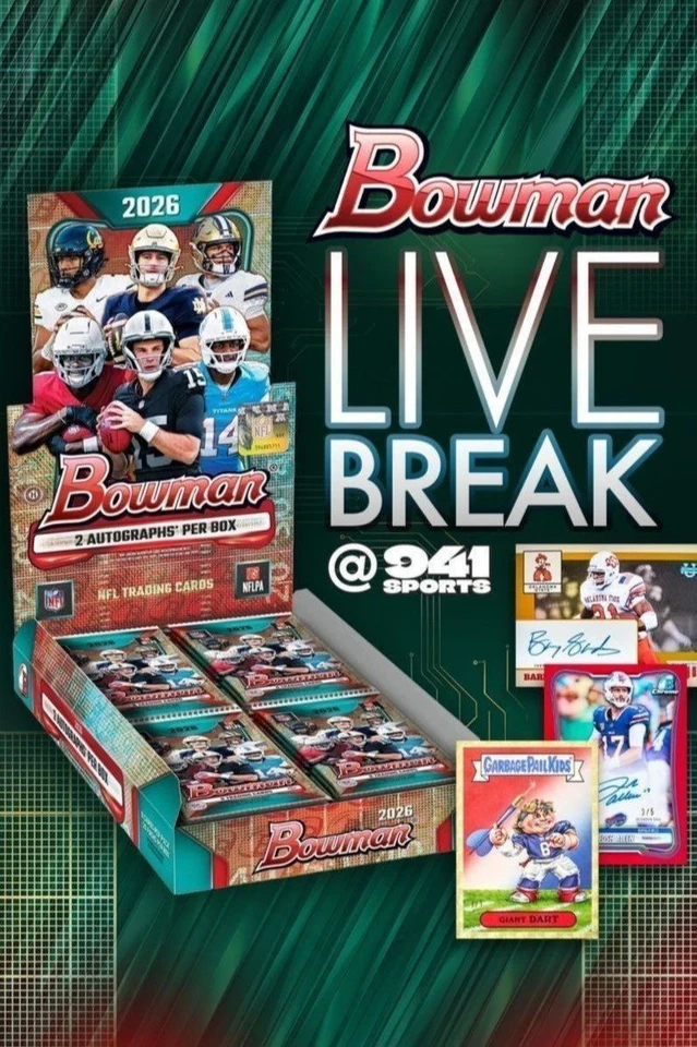 🏈 $1 NUKE HUNTING! BOWMAN HOBBY ALL NIGHT 💥 FT. C