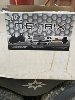 METRIX Complete Audio Kit Element 1 Speakers ELEMENT UTV1