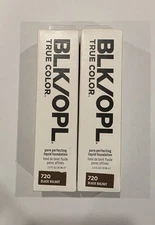 2 BLK/OPL True Color Pore Perfecting Liquid Foundation - 720 Black Walnut, New 
