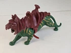 Vintage MOTU He-Man Battle Cat Tiger w/Accessories 1982 Complete