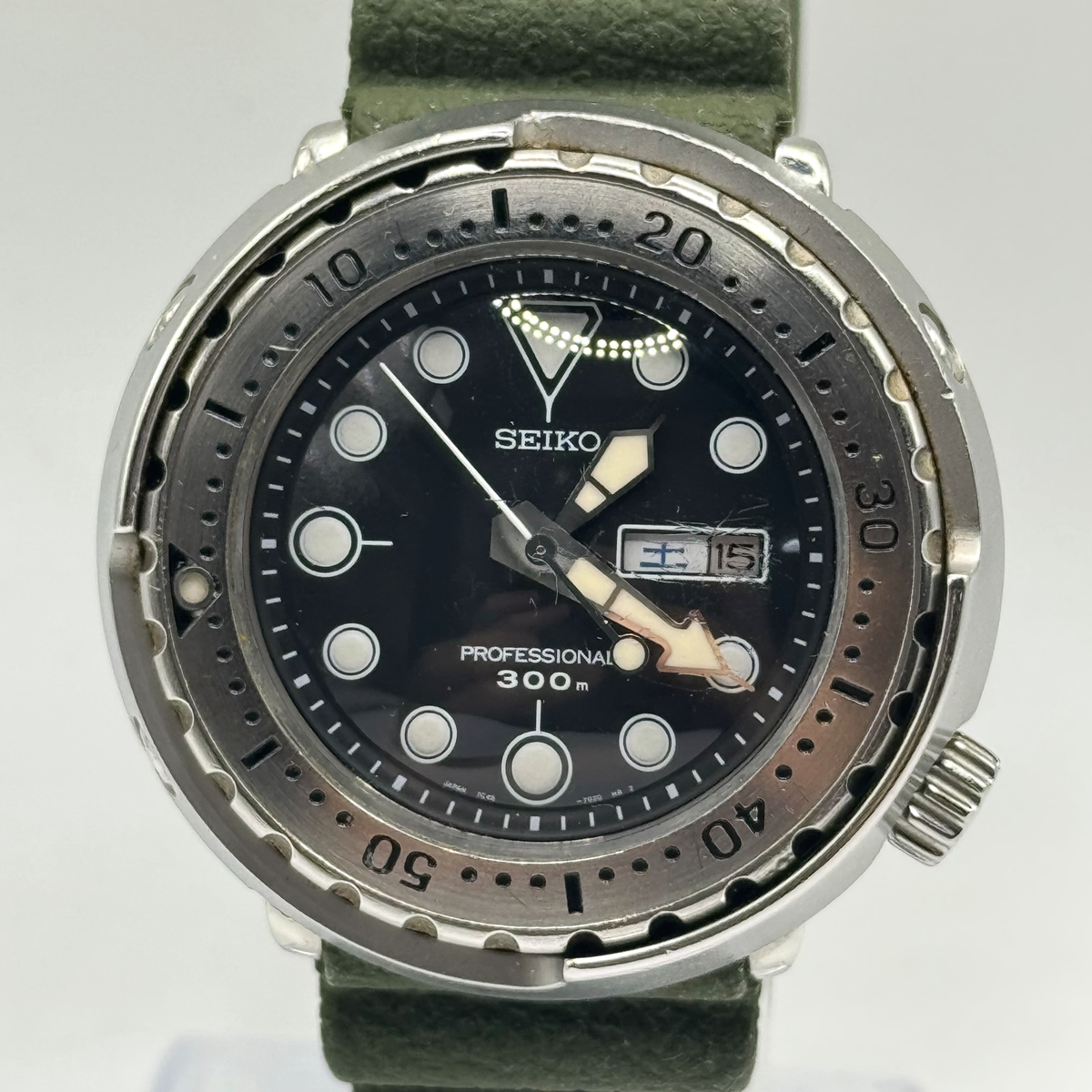 SEIKO 7C46-7010 SBBN007 300m Diver Tuna Men's Quartz Watch | eBay