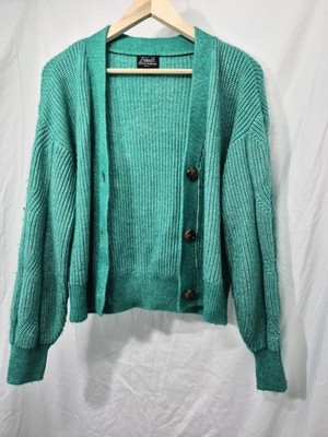 Abbott Elementary Volume 1 Green Knit Cardigan Sweater Women's Small WB