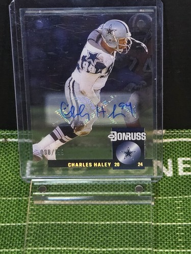Charles Haley #2 2024 Clearly Donruss Retro 1994 Autograph card