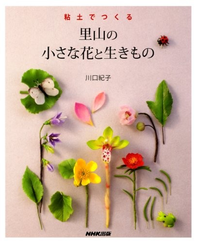 Clay Small Flower & Creature /Japanese Handmade Craft Pattern Book book form JP