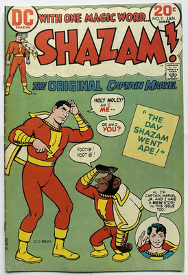 DC Comics Shazam! #9 The Day Shazam Went Ape! 1974 Bronze Age C.C. Beck