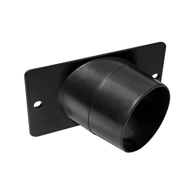 POWERTEC Angled Dust Port 4 Inch Connector for Woodworking Dust Collection
