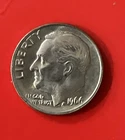 1966 Roosevelt Dime Uncirculated-Free Shipping-As Shown