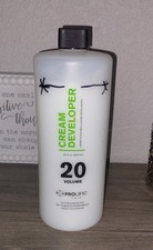 Prolific Hair Cream Developer 20 Volume Prolific Hair READ