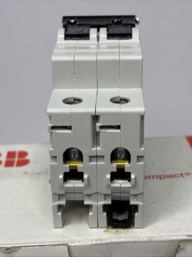 (5) ABB S202K2 2A 2-poliger Leitungsschutzschalter K-Kurve MCB HUTSCHIENENMONTAGE 277V NEU 📦 - Bild 11 von 19