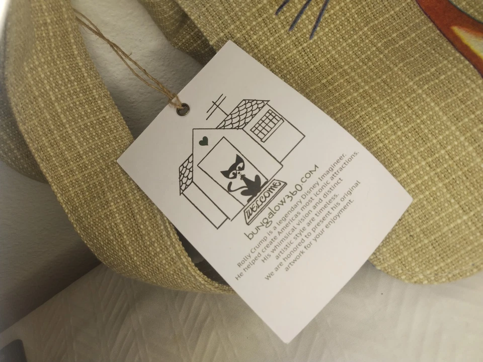 Bungalow 360 Rolly Crump Disneyland Imagineer Mensajero GATOS con Etiquetas Foto 4 de 4