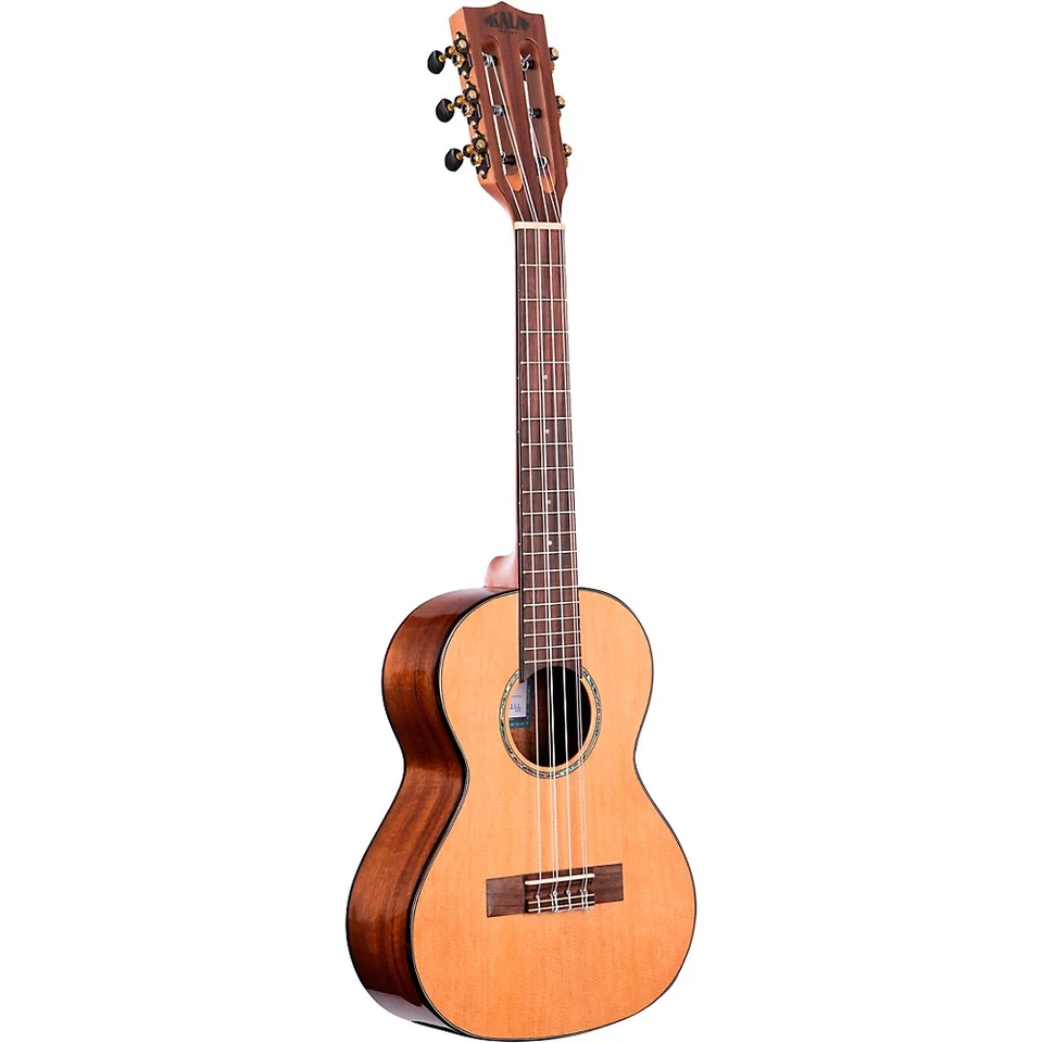Kala KA-SCAC-T6 Tenor 6-String Ukulele Natural - Image 3 of 4