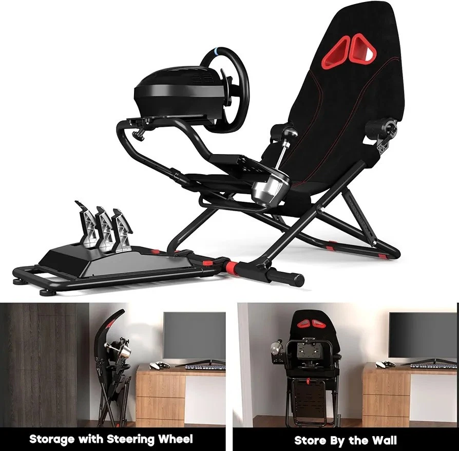 diwangus uk racing simulator cockpit with seat - Image 4 of 4