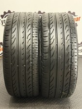 2x 225 40 ZR18 92Y XL PIRELLI PZERO NERO GT 5-6MM TESTED FREE FITING