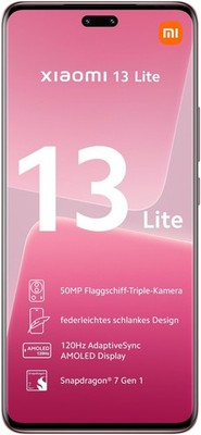Xiaomi 13 Lite 128GB Dual-SIM lite Pink ohne Simlock