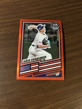 2026 Panini USA Stars & Stripes Jared Grindlinger RED PRIZM SP #'d /399